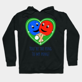 Valentines Table Tennis Hoodie